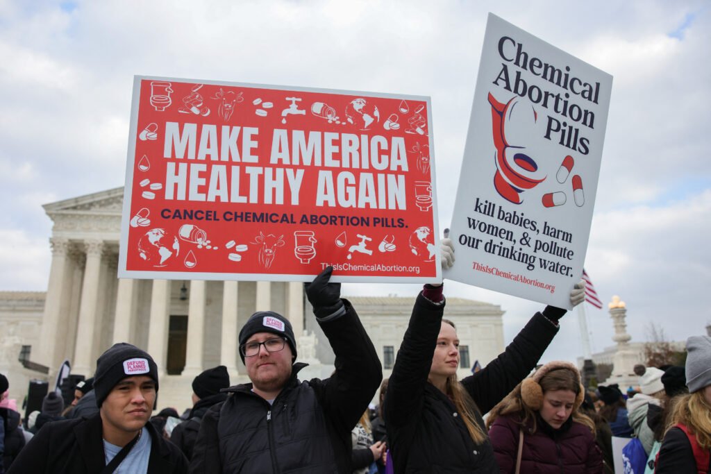 Abortion pill case widens anti-abortion activists’ rift with Trump