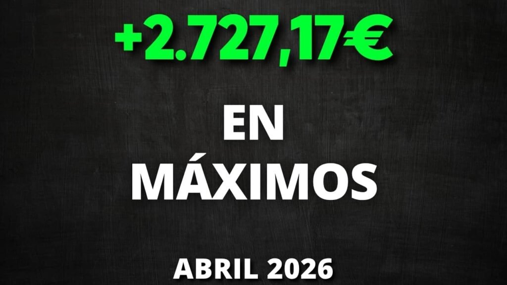 Actualización Cartera Inversor Inteligente Abril 2026: +2.727,17 €