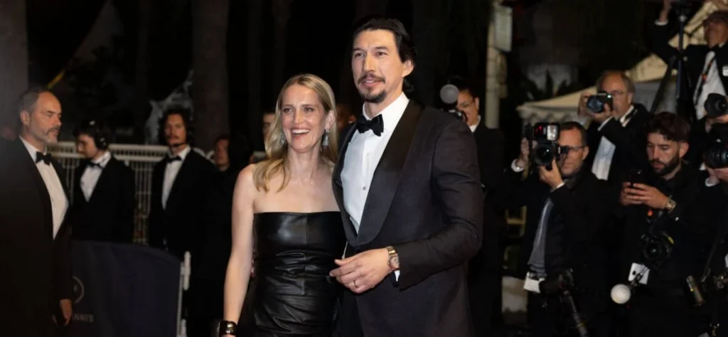 Adam Driver, Joanne Tucker All Smiles At ‘Paper Tiger’ Cannes Premiere Adam Driver, Joanne Tucker All Smiles At 'Paper Tiger' Cannes Premiere