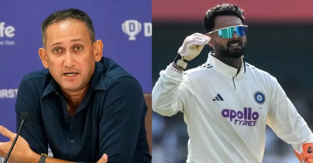 Ajit Agarkar breaks silence on Rishabh Pant losing India’s Test vice-captaincy for Afghanistan series