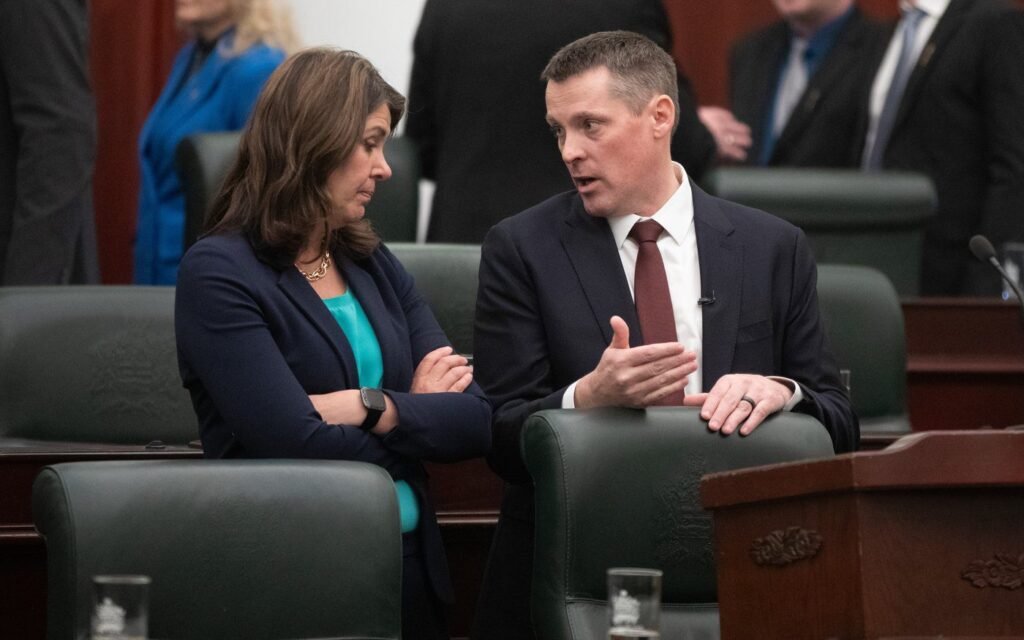 Alberta's finance, hospital ministers stepping down, won't seek re-election