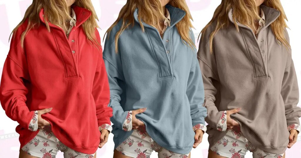 Amazon Shoppers Love This Luxe-Looking Oversized Sweatshirt