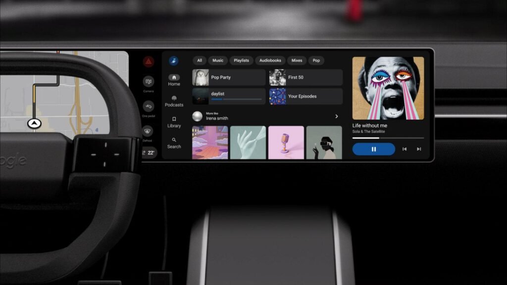 Android Auto revoluciona las apps de música como Spotify