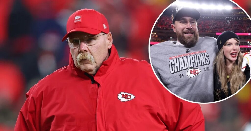 Andy Reid Hints He's Invited to Taylor and Travis' Wedding