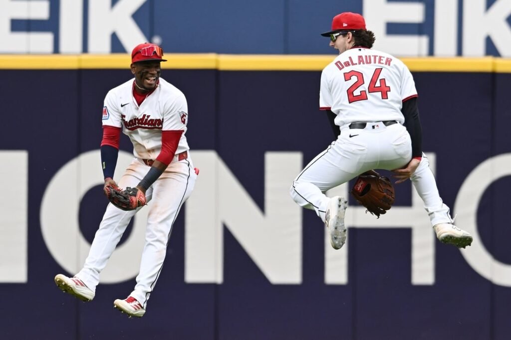 Angel Martinez leads Guardians to sweep of Angels