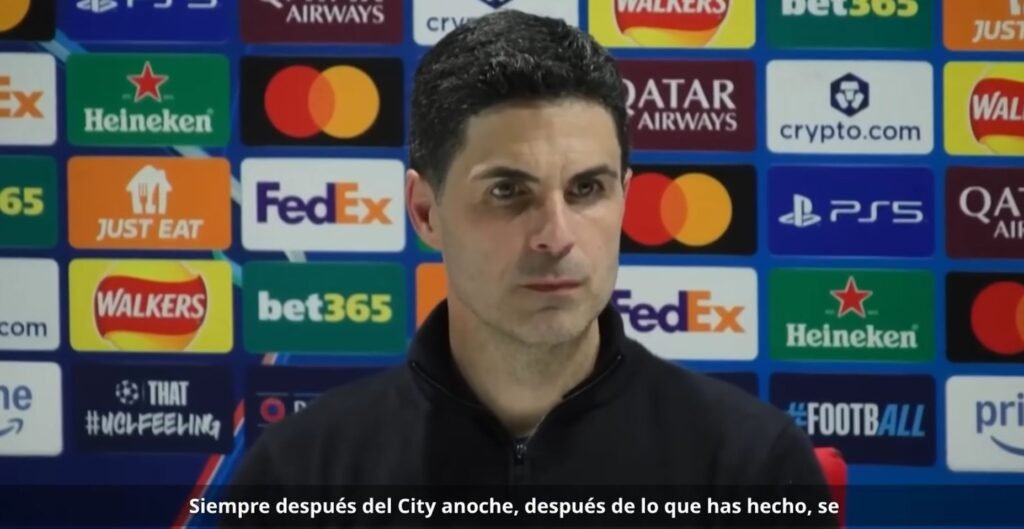 Arsenal manager Mikel Arteta happy with 'very good' referee