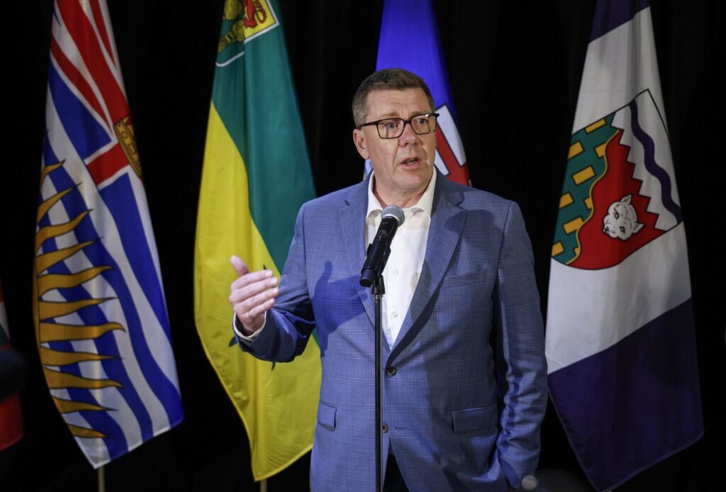 As Alberta battles with separation, Saskatchewan's Moe affirms party wants to stay