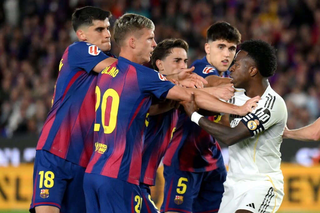 Barcelona players react to El Clasico victory and La Liga title win Barcelona players react to El Clasico victory and La Liga title win
