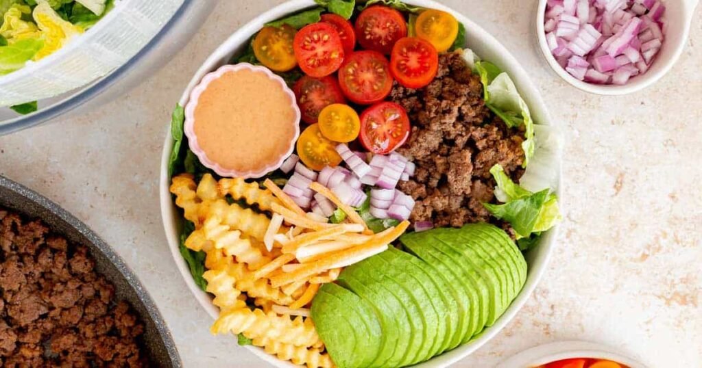 Burger Bowls with Special Sauce - Carmy