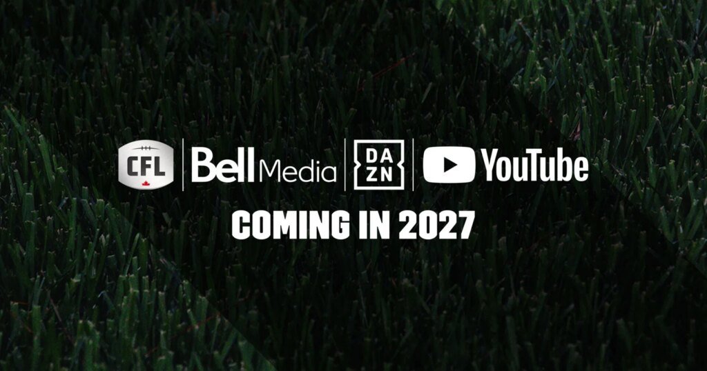 CFL signs six-year broadcast agreements with Bell Media and DAZN; YouTube joins as platform partner beginning in 2027 CFL signs six-year broadcast agreements with Bell Media and DAZN; YouTube joins as platform partner beginning in 2027