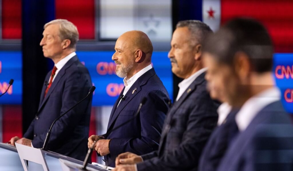 California governor candidates clash on taxes, Trump and healthcare in lively debate