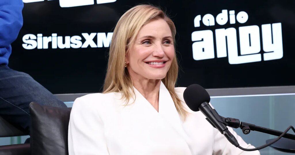 Cameron Diaz's White Summer Sweater Radiates Quiet Luxury