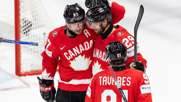 Canada catches fire in 3rd period to rout Denmark, remain perfect at men’s hockey worlds Canada catches fire in 3rd period to rout Denmark, remain perfect at men's hockey worlds