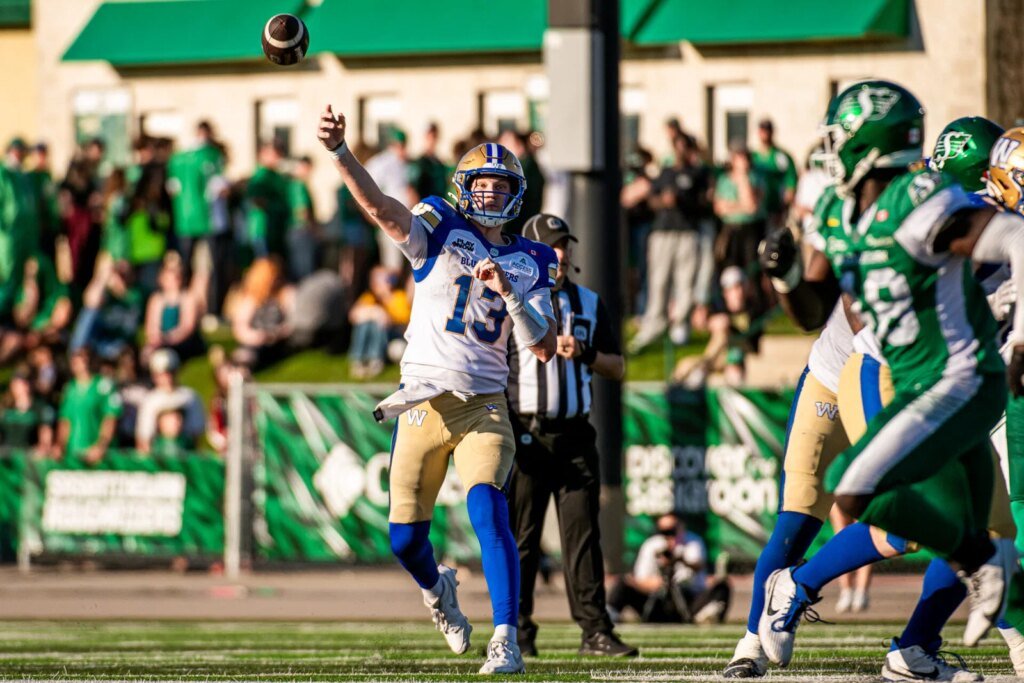 Canadian QB Taylor Elgersma to start Winnipeg Blue Bombers’ final preseason game Canadian QB Taylor Elgersma to start Winnipeg Blue Bombers' final preseason game