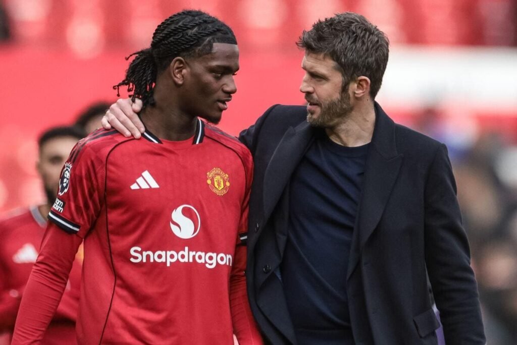 Carrick on Manchester United future: ‘We’ll see what happens’ Carrick on Manchester United future: 'We'll see what happens'