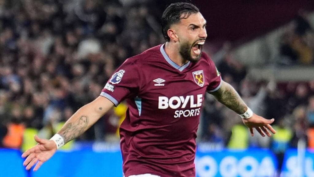 Castellanos puts West Ham ahead in must-win game Castellanos puts West Ham ahead in must-win game