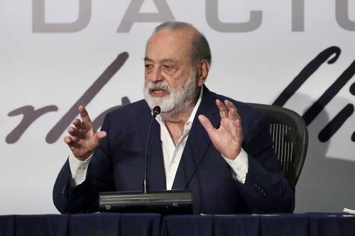 Confía Slim en el pronto repunte de la economía Confía Slim en el pronto repunte de la economía