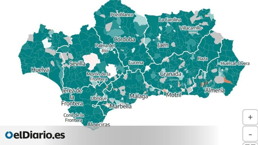 Consulta los datos de participación a las 18.00 horas en Andalucía, municipio a municipio