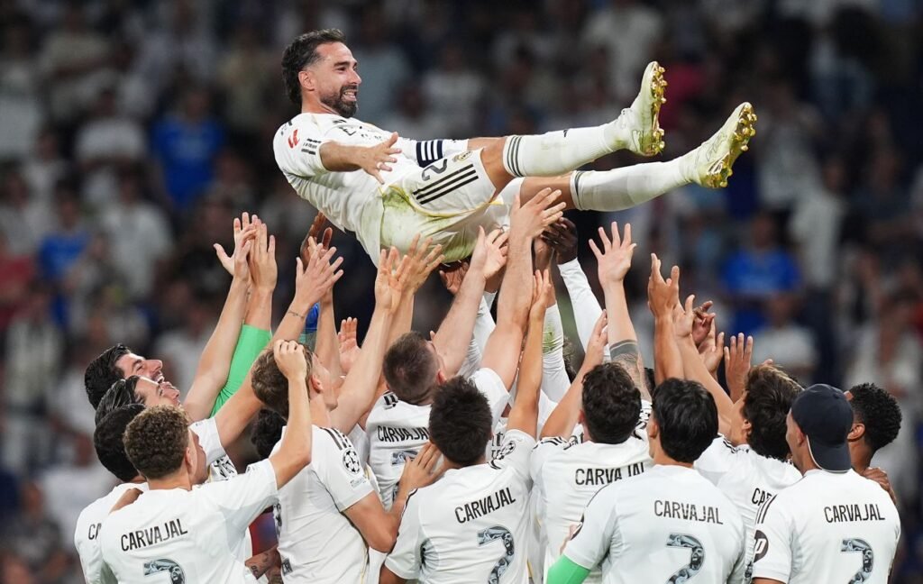 Dani Carvajal breaks down after final Real Madrid appearance