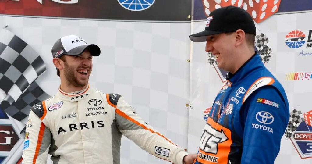 Daniel Suarez Dedicates Coca-Cola 600 Race Win to Kyle Busch Daniel Suarez Dedicates Coca-Cola 600 Race Win to Kyle Busch