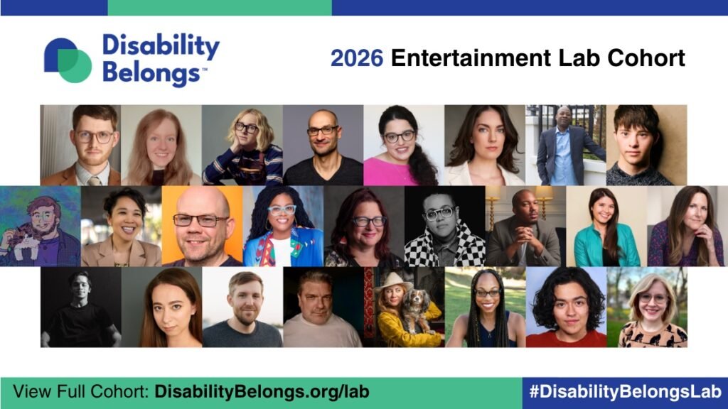 Disability Belongs revela los participantes de la cohorte virtual para 2026 Entertainment Lab – Celebrity Land
