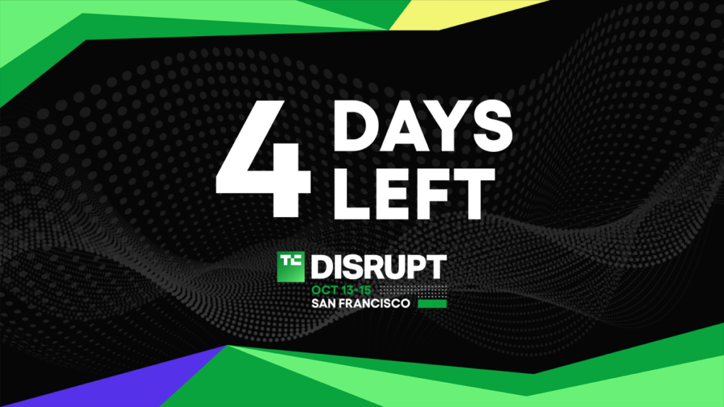 Disrupt 2026 Early Bird ticket rates end May 29