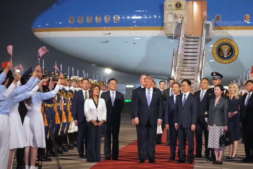 Donald Trump lands in China for a high-stakes summit with Xi Jinping | International