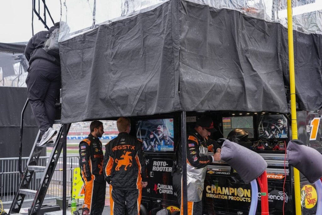 Drivers prepare for emotional Coca-Cola 600 amid constant rain