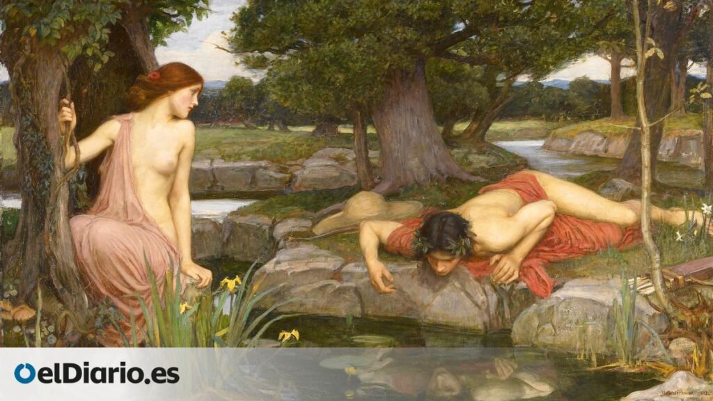 Echo desapareció al enamorarse de Narciso y solo quedó su voz