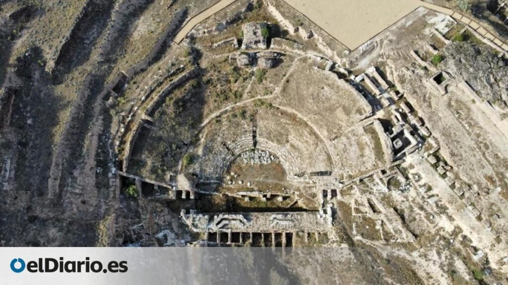 El gran yacimiento arqueológico que esconde este municipio de Zaragoza, con un teatro, termas y antiguas viviendas romanas
