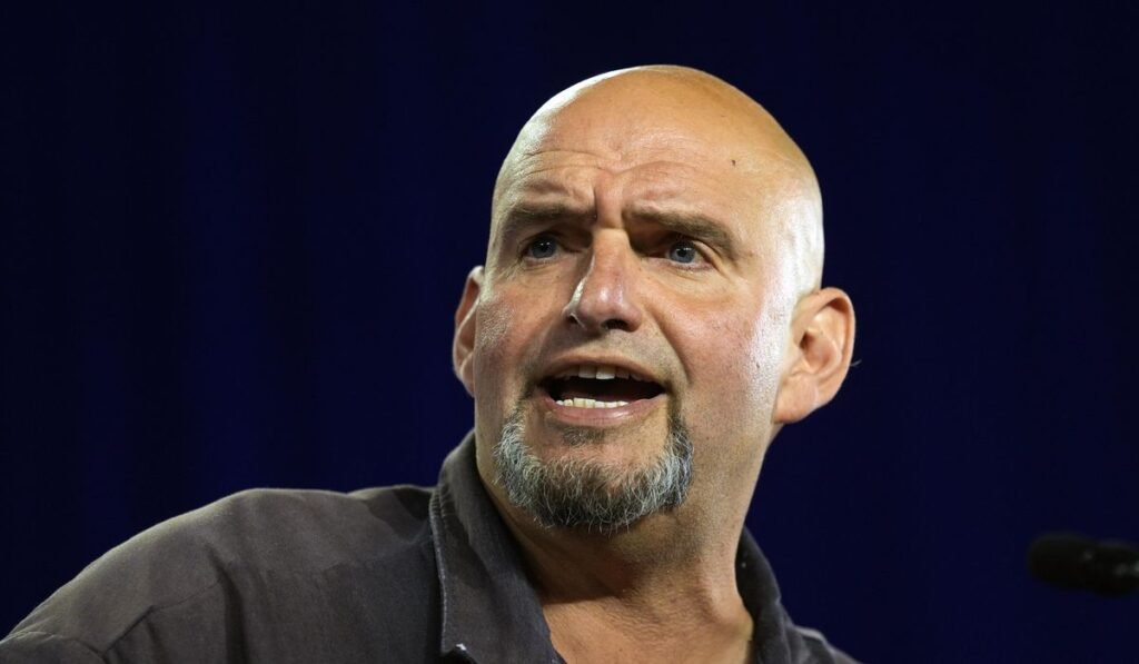 Fetterman defends Trump’s reflecting pool costs, tells critics: ‘Get over the TDS’