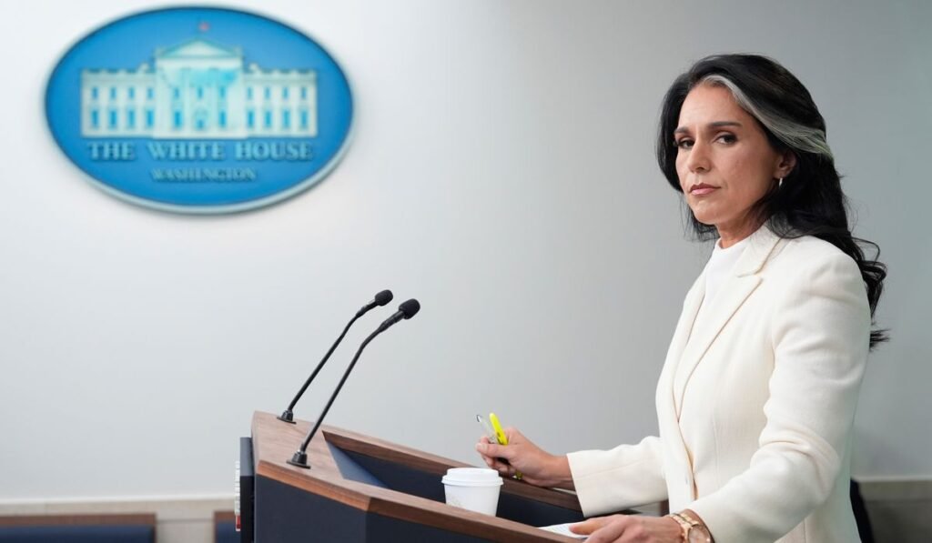 Gabbard resigning as director of national intelligence, citing husband’s cancer