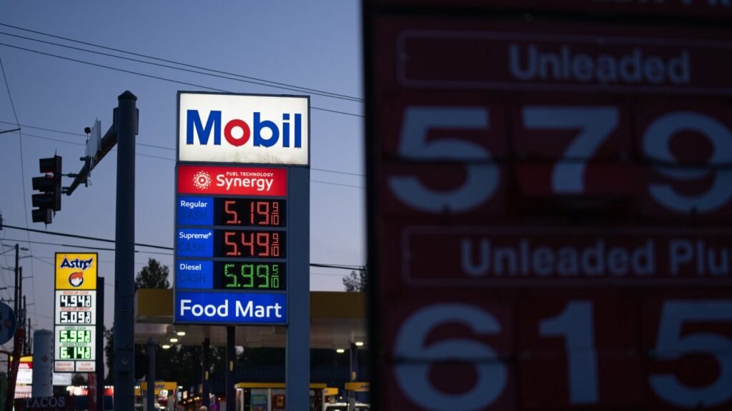 Gas prices went up more than 30 cents a gallon last week. How high could they go? : NPR