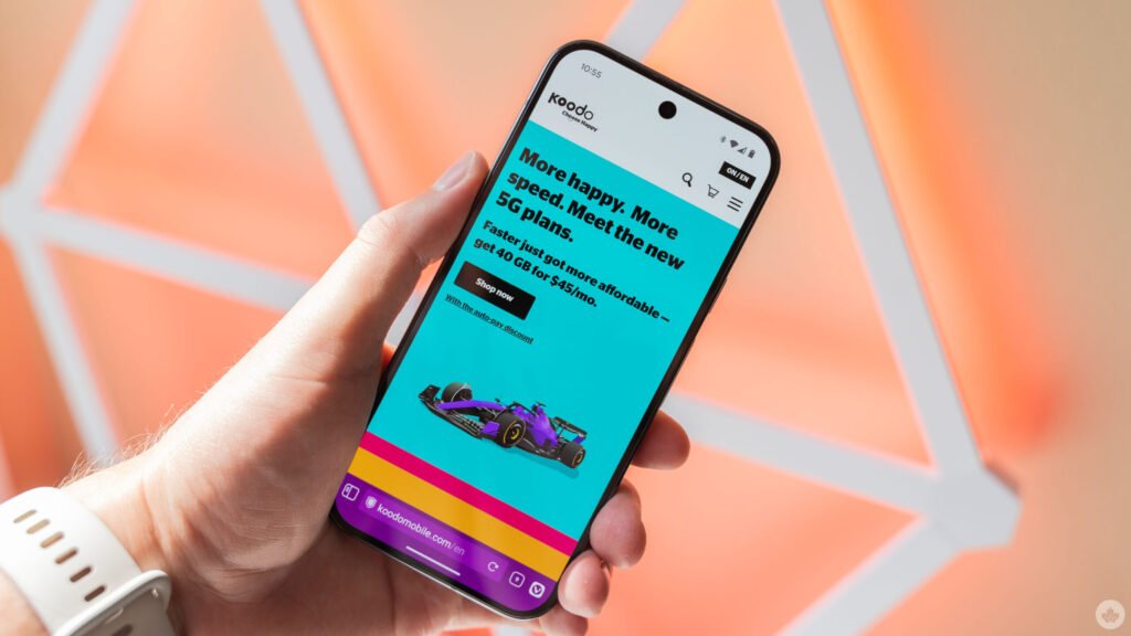Get a free Android phone when you activate two lines with Koodo