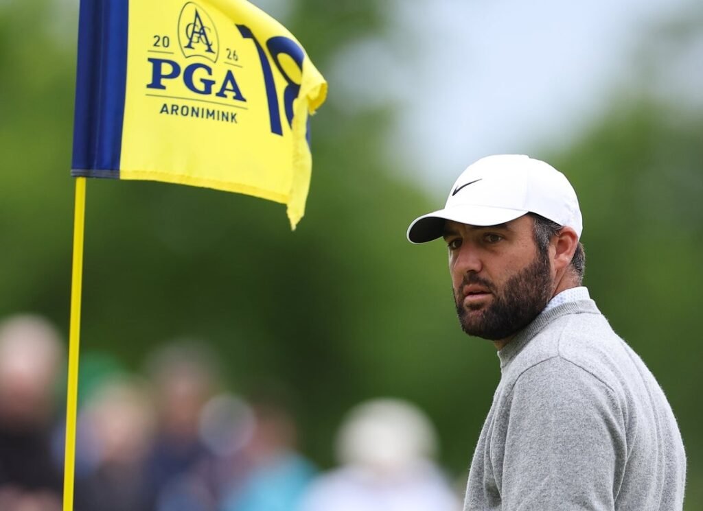 Golf Glance: Scottie Scheffler defends at PGA Championship; LPGA in Ohio Golf Glance: Scottie Scheffler defends at PGA Championship; LPGA in Ohio