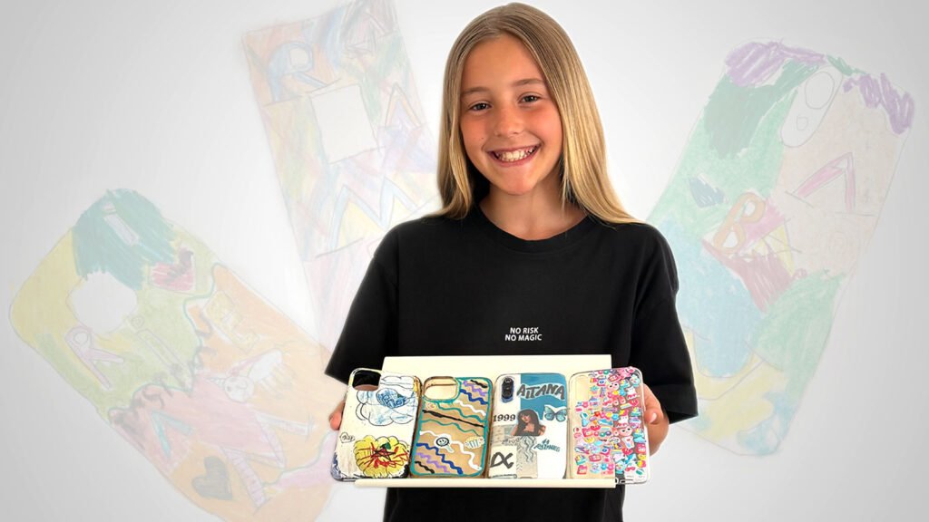Greta Almuni, emprendedora desde los 6 años: "Quería ganar 5 euros por funda"