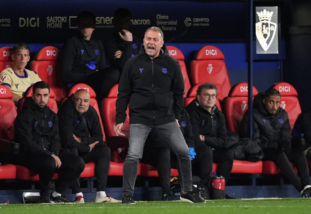 Hansi Flick satisfied with Barcelona performance against Osasuna