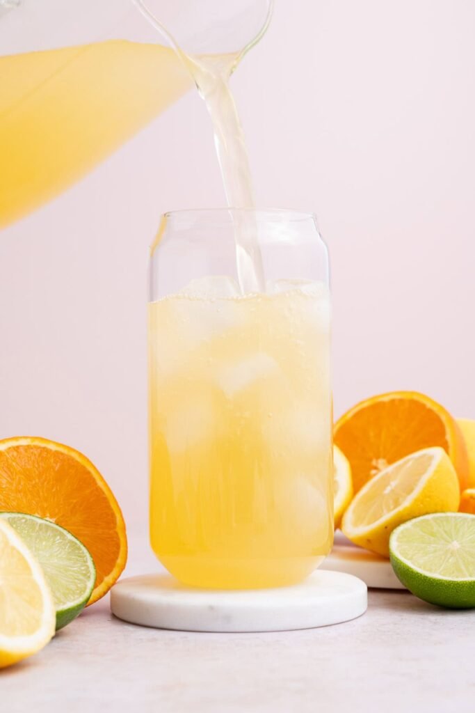 Homemade Lemon Lime Electrolyte Drink - Carmy