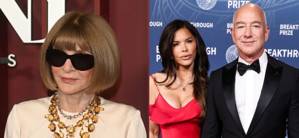 How Jeff Bezos And Lauren Sanchez Earned Anna Wintour’s 'OK'