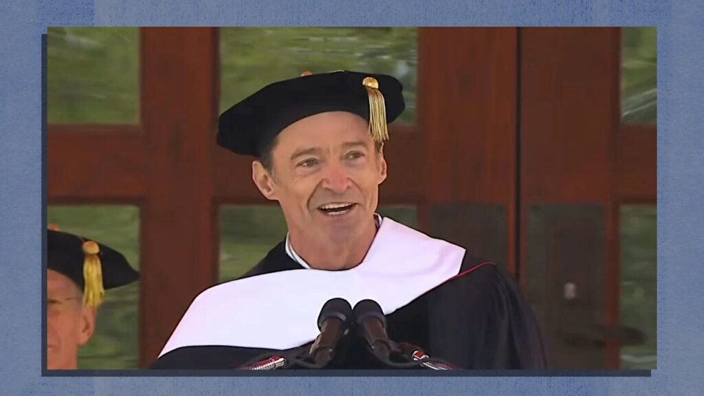 Hugh Jackman tells new grads the most ‘painful lesson’ he’s learned