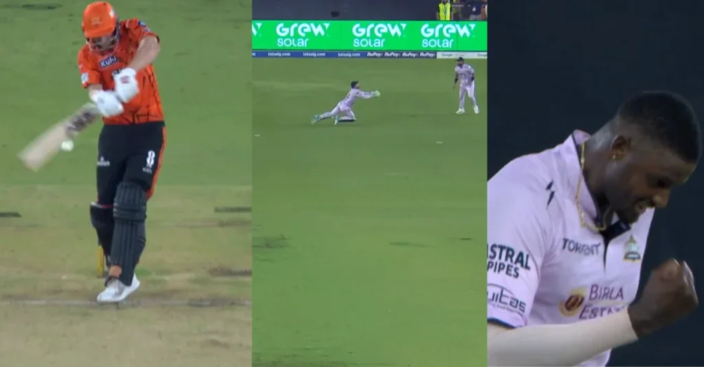 IPL 2026 [WATCH]: Jos Buttler pulls off a superb diving catch to dismiss Heinrich Klaasen during GT vs SRH clash