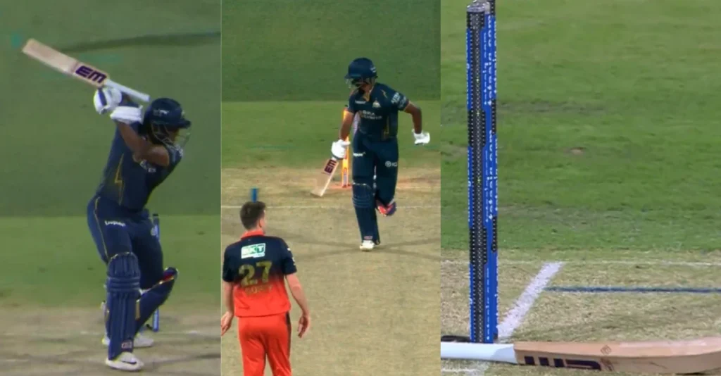 IPL 2026 [WATCH]: Sai Sudharsan suffers bizarre hit-wicket dismissal during GT vs RCB Qualifier 1