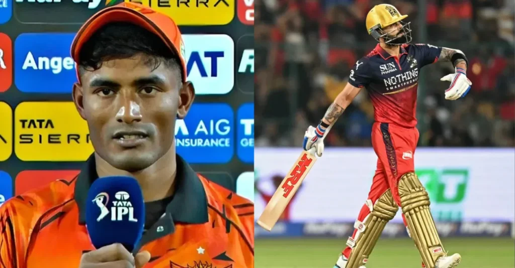 IPL 2026 [WATCH]: Sakib Hussain reacts after dismissing Virat Kohli in SRH vs RCB game