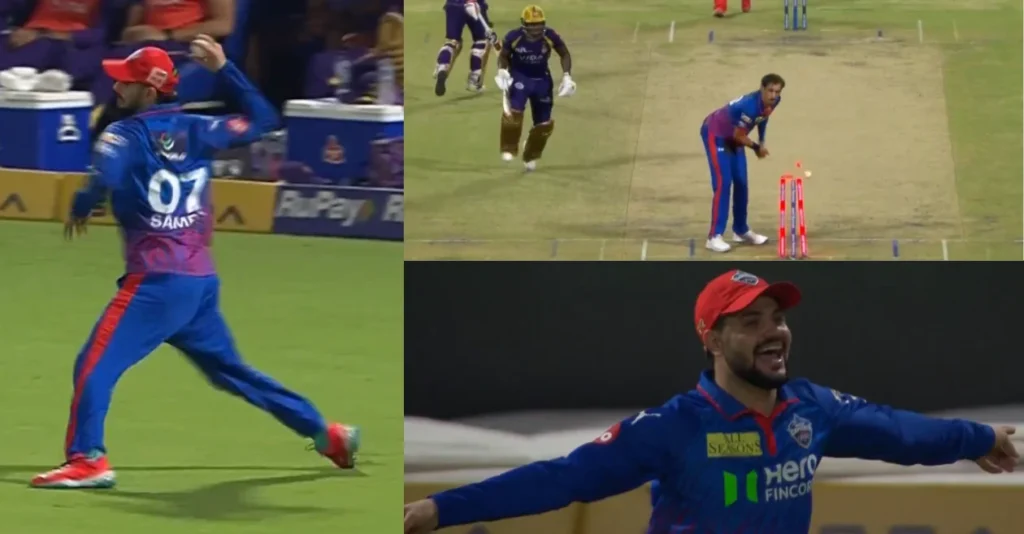 IPL 2026 [WATCH]: Sameer Rizvi’s rocket throw sends Rovman Powell packing during KKR vs DC clash