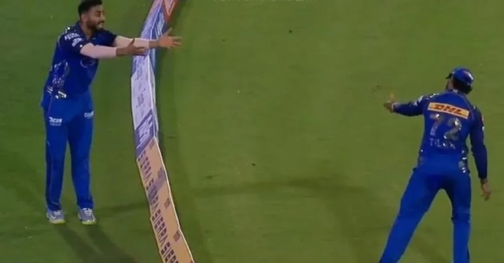IPL 2026 [WATCH]: Tilak Varma-Naman Dhir catch confusion costs MI as RCB seal last-ball thriller in Raipur