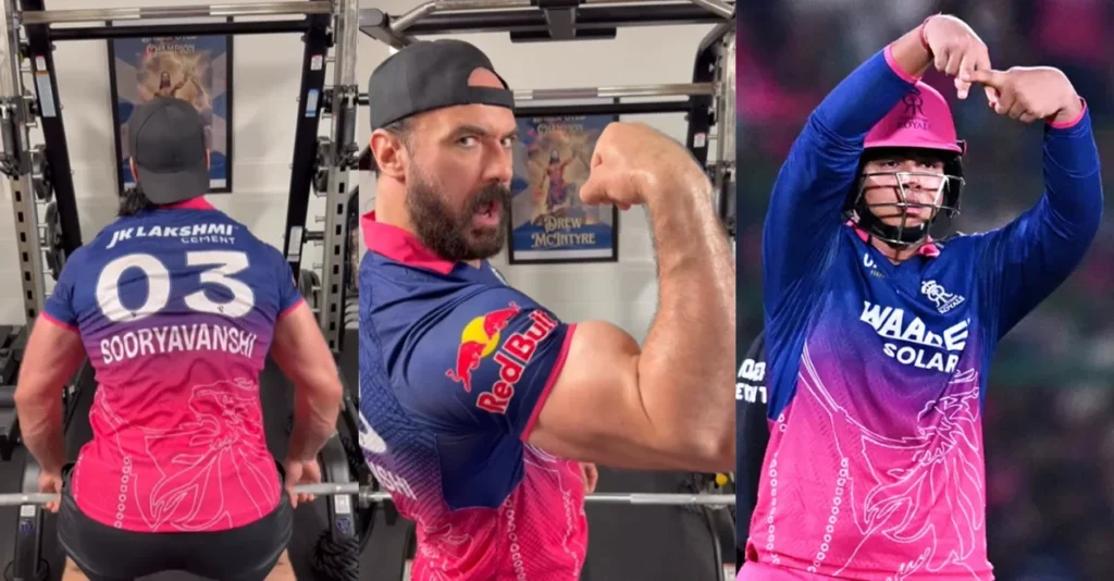 IPL 2026 [WATCH]: WWE superstar pays tribute to Vaibhav Suryavanshi in a unique way