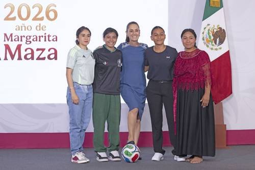 Indígena veracruzana Yolett Cervantes gana boleto mundialista de Sheinbaum Indígena veracruzana Yolett Cervantes gana boleto mundialista de Sheinbaum