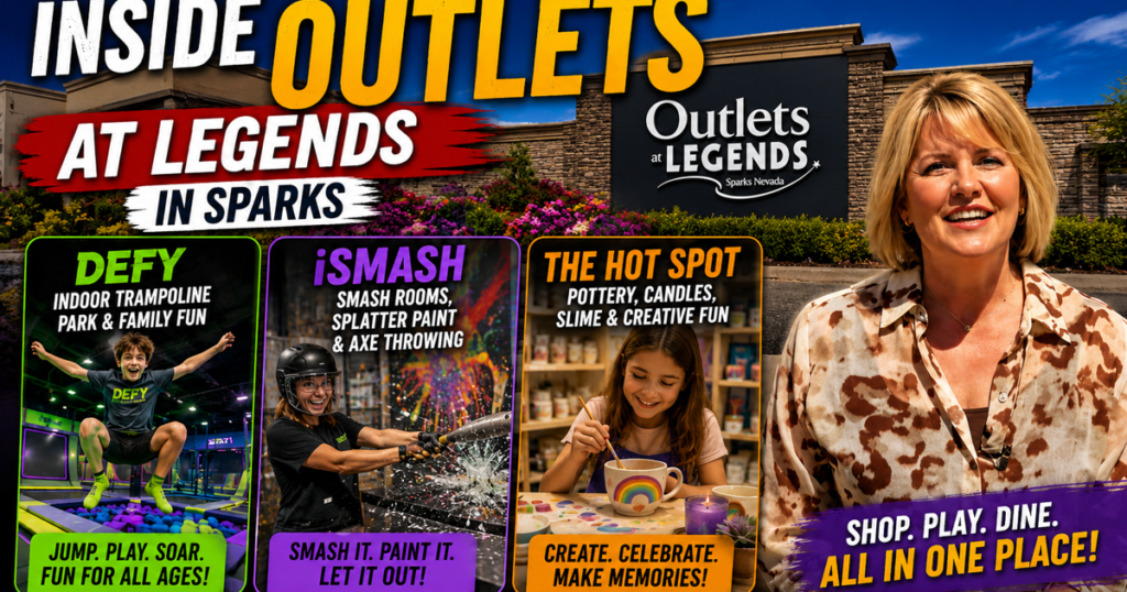 Inside Outlets en Legends en Sparks | DEFY, iSMASH y el punto caliente Inside Outlets en Legends en Sparks | DEFY, iSMASH y el punto caliente