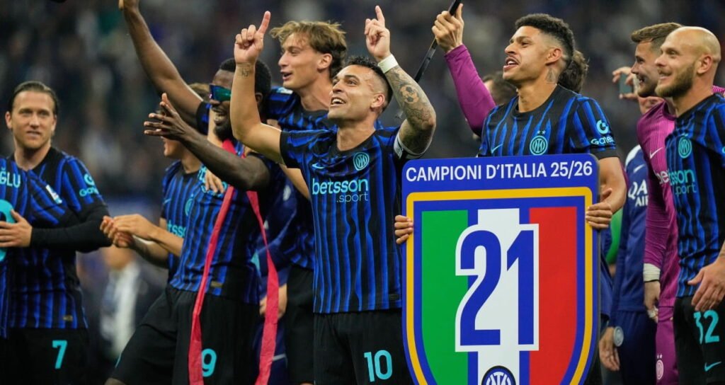 Inter Milan crowned Serie A champions
