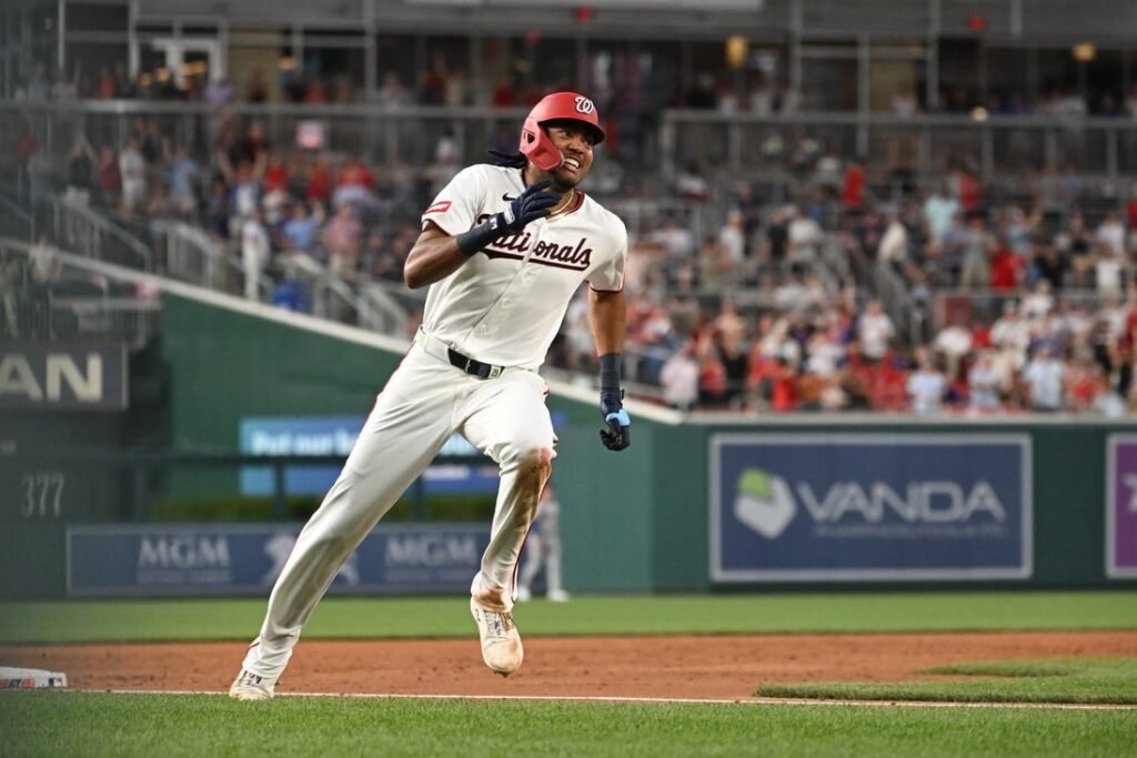 James Wood’s inside-the-park slam sparks Nationals’ rally vs. Mets James Wood's inside-the-park slam sparks Nationals' rally vs. Mets